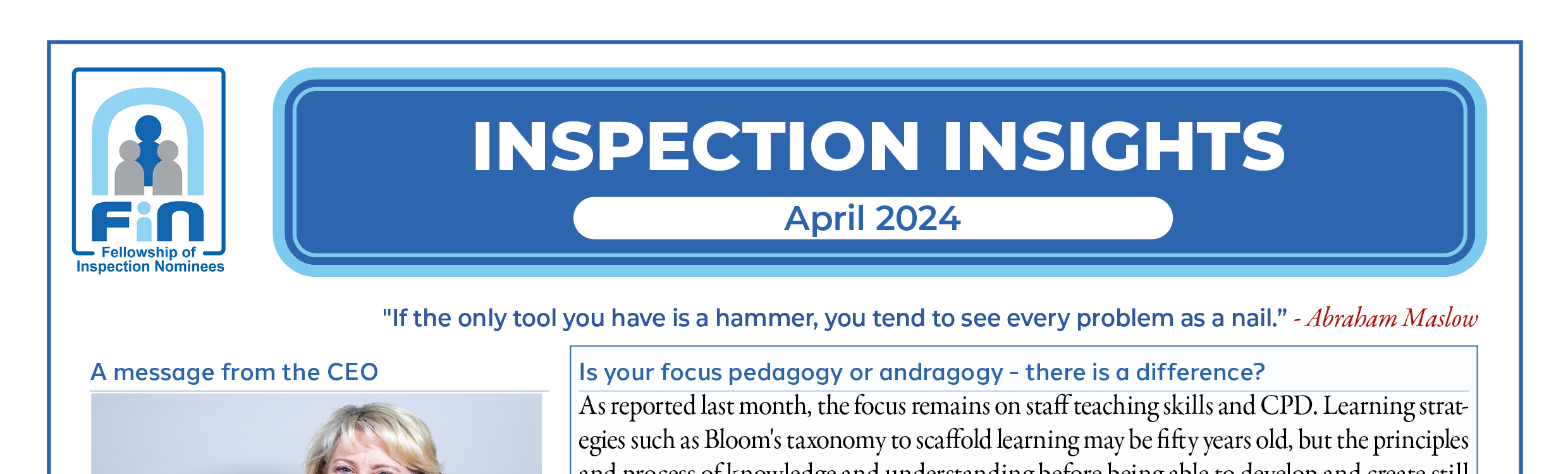 Inspection Insights April 2024