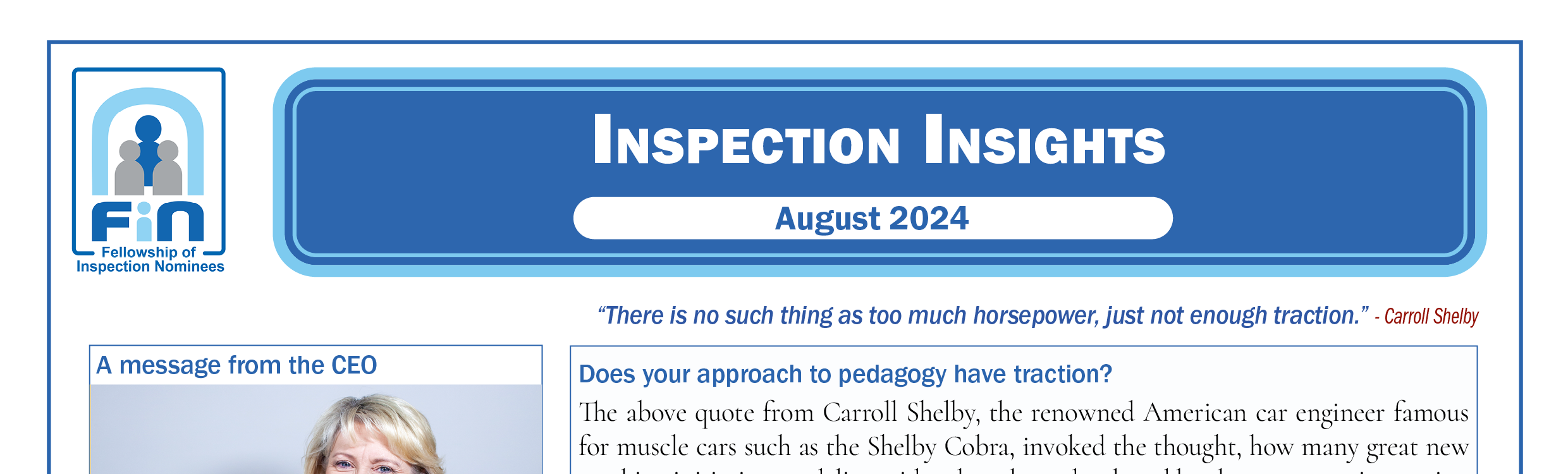 Inspection Insights August 2024