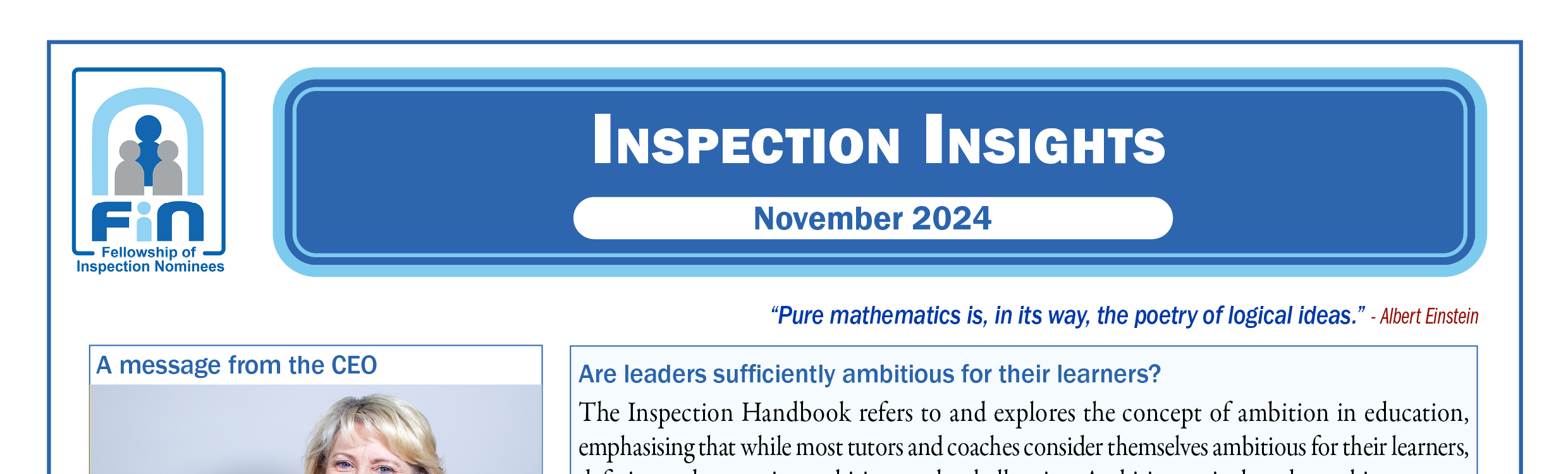 Inspection Insights - November 2024