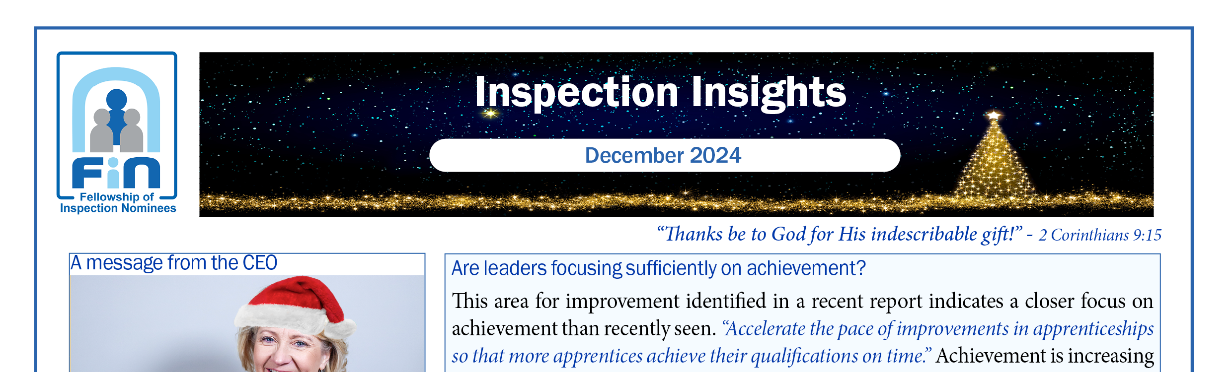 Inspection Insights December 2024