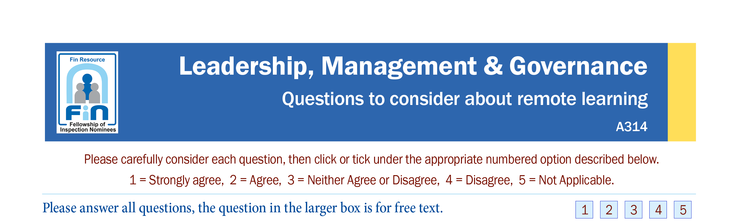 A314. Questions to consider for remote learning