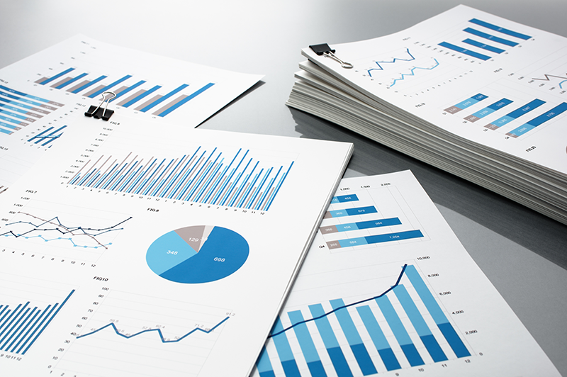 B415. Display data in charts and graphs