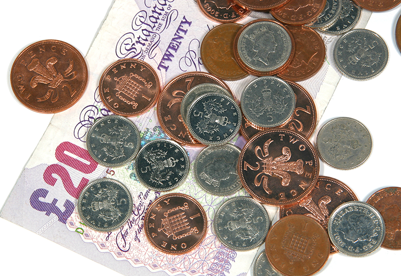 B416. Handling and counting cash