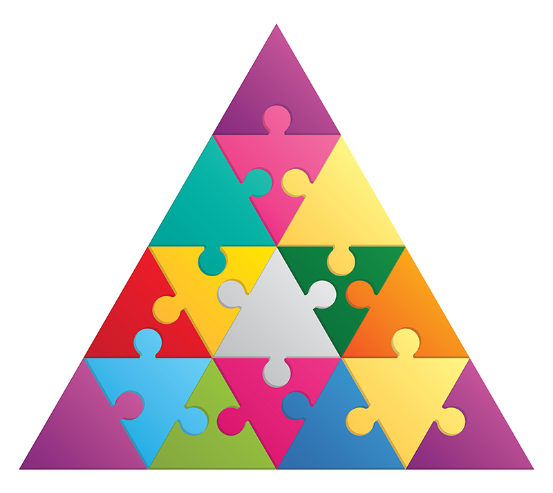 B418. A Maths pyramid puzzle