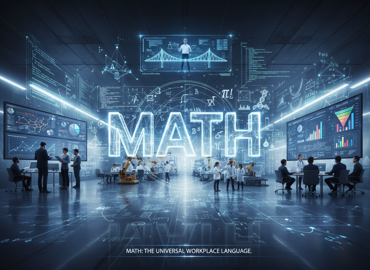 B424. Identify math in a work context