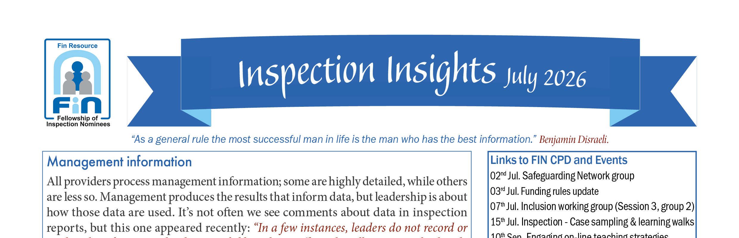 FIN Insights July 2026